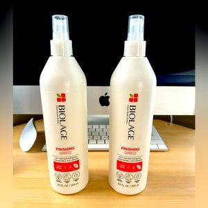 NEW!! (2) PRICE FIRM - Biolage styling finishing spritz!! 16.9 ounce